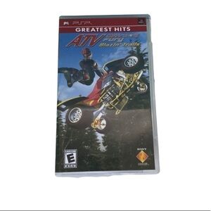 𝅺ATV Offroad Fury: Blazin' Trails (Sony PSP, 2005) UMD with Case and Manual